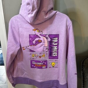 Women’s L Disney Epcot Figment runDisney hoodie